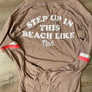 PINK Long Sleeve w/ buttons